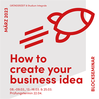 How to create your business idea – Sose 2023